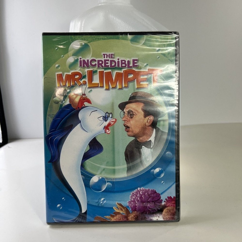 THE INCREDIBLE MR. LIMPET * BRAND NEW  IN FACTORY WRAP * DVD